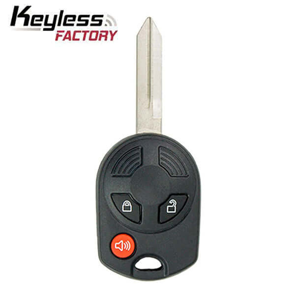 00-18 Ford: Car, SUV, Truck, Van | 3-Button Remote Head Key | PN: 164-R7043, 5904306 | FCC: OUCD6000022 | SKU: RK-F-OUCD-3B | Aftermarket