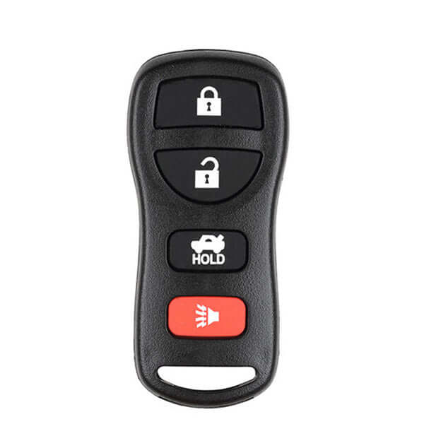 02-17 Nissan, Infiniti: Car, SUV, Van | 4-Button Keyless Entry Remote | PN: 28268-5Y701 | FCC: KBRASTU15 | SKU: RKE-NIS-4B1 | Aftermarket
