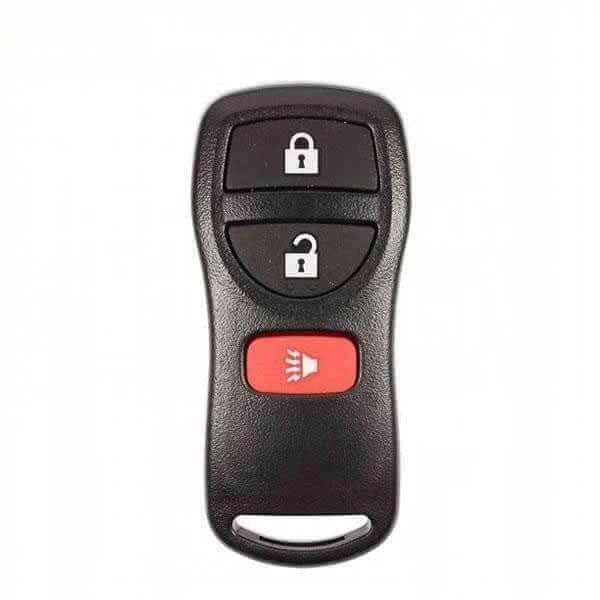 02-21 Nissan, Infiniti, Suzuki: SUV, Truck, Van | 3-Button Keyless Entry Remote | PN: 28268-5W501 | FCC: KBRASTU15 | SKU: RKE-NIS-3B1 | Aftermarket