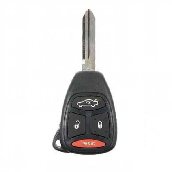 04-10 Chrysler: Car, SUV | 4-Button Remote Head Key SHELL, No Board, No Chip | FCC: KOBDT04A | SKU: RHS-CHY-1346 | Aftermarket