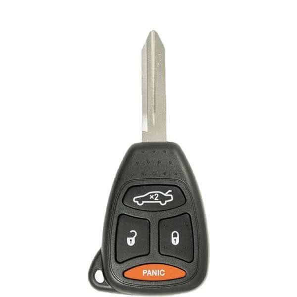 05-10 Chrysler, Dodge, Jeep: Car, SUV | 4-Button Remote Head Key | FCC: KOBDT04A | SKU: RHK-CHY-KOB-4 | Aftermarket