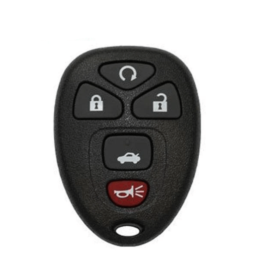 05-13 GM: Car | 5-Button Keyless Entry Remote | PN: 10337867, 15912860 | FCC: OUC60270 | SKU: R-GM-802 | Aftermarket
