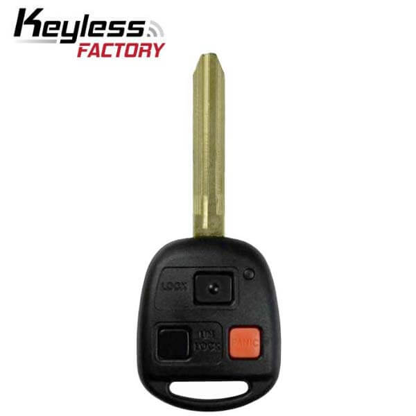 10-15 Toyota: SUV | 3-Button Remote Head, G Chip | PN: 89070-35140 | FCC: HYQ12BBT | SKU: RHK-TOY-FJC-G | Aftermarket
