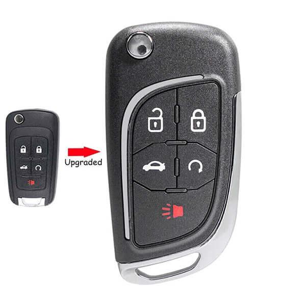 10-22 GM: Car, SUV | 5-Button Flip Key, Hard Buttons | PN: 5924369 | FCC: OHT01060512 | SKU: SP-GM-FP5 | Aftermarket