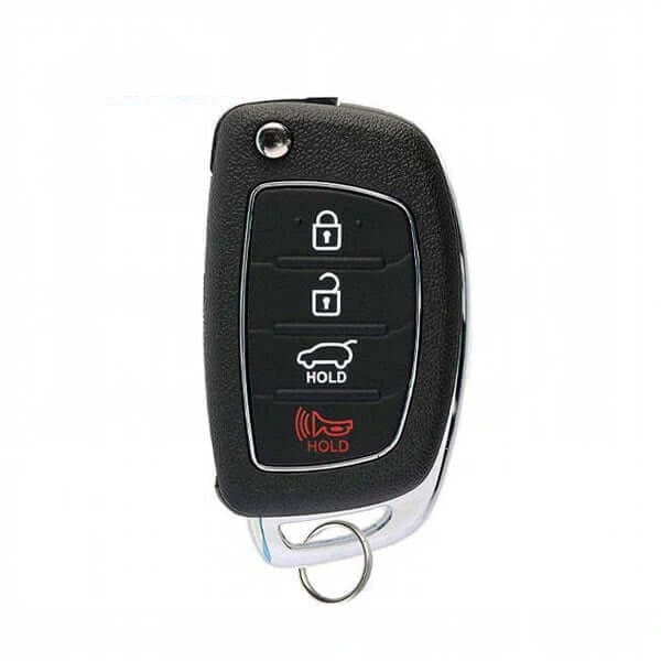 13-16 Hyundai: SUV | 4-Button Flip Key SHELL | PN: 95430-4Z101 | FCC: TQ8-RKE-3F04 | SKU: ORS-HY-1406 | Aftermarket