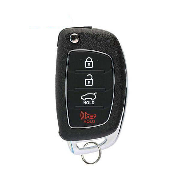13-16 Hyundai: SUV | 4-Button Flip Key SHELL | PN: 95430-4Z101 | FCC: TQ8-RKE-3F04 | SKU: ORS-HY-1406 | Aftermarket