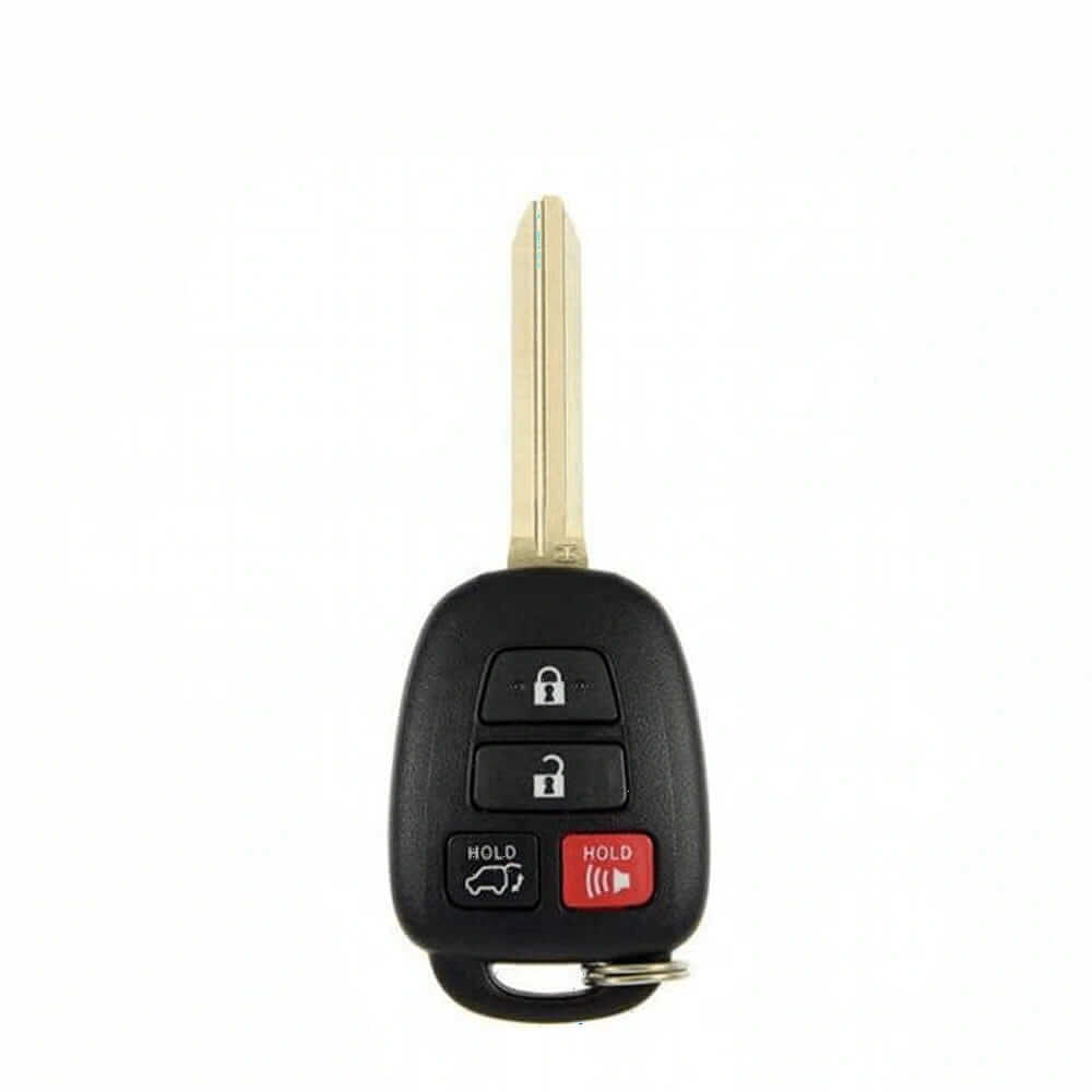 13-18 Toyota (JPN): Car | 4-Button Remote Head Key, H Chip 4D | PN: 89070-42830 | FCC: HYQ12BDM | SKU: RHK-TOY-DMR4 | Aftermarket