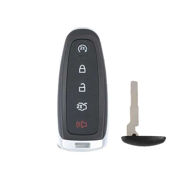 13-20 Ford: Car, SUV, Truck | 5-Button Smart Key, PEPS | PN: 164-R7995 | FCC: M3N5WY8609 | SKU: RSK-FD-HSGLS | Aftermarket