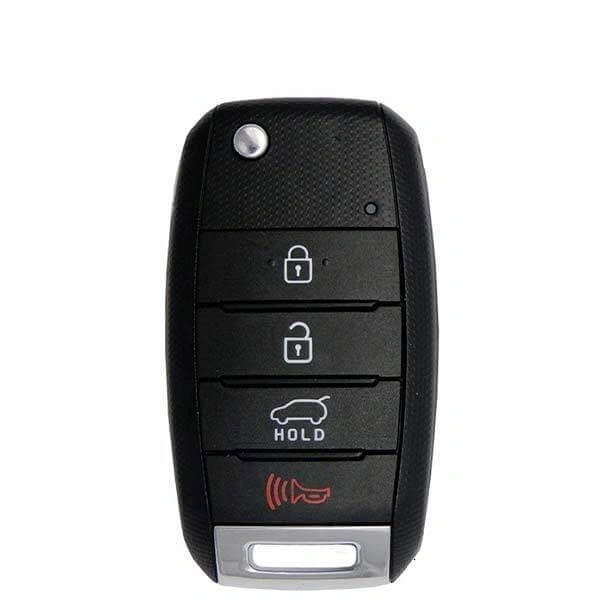 14-16 Kia: SUV | 4-Button Flip Key | PN: 95430-3W350 | FCC: NYODD4TX1306-TFL (SL13MY) | SKU: RFK-KIA-SPO4 | Aftermarket