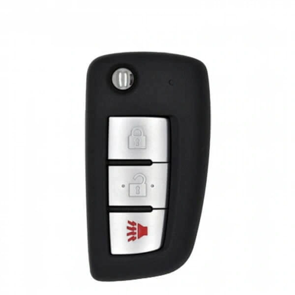 14-22 Nissan: SUV | 3-Button Flip Key, Chip 4A | PN: 28268-4BA1A | SKU: CWTWB1G767 | SKU: RFK-NIS-767 | Aftermarket