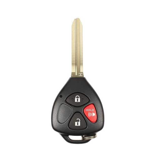 15-19 Toyota: Car | 3-Button Remote Head Key, H Chip 4D | PN: 89070-52G50 | FCC: HYQ12BBY | SKU: RK-TOY-BBYH | Aftermarket