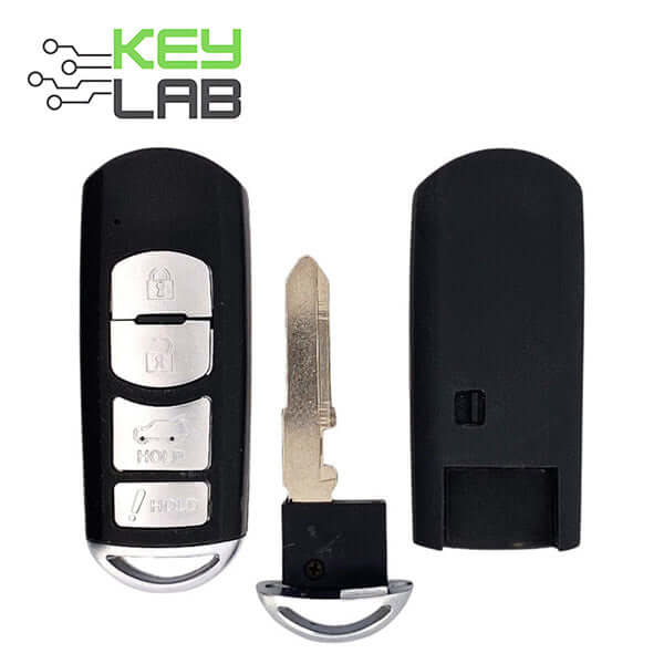16-19 Mazda: SUV | 4-Button Smart Key | PN: TKY2-67-5DY | FCC: WAZSKE13D02 | SKU: MAZ-17-AMD02 | Aftermarket