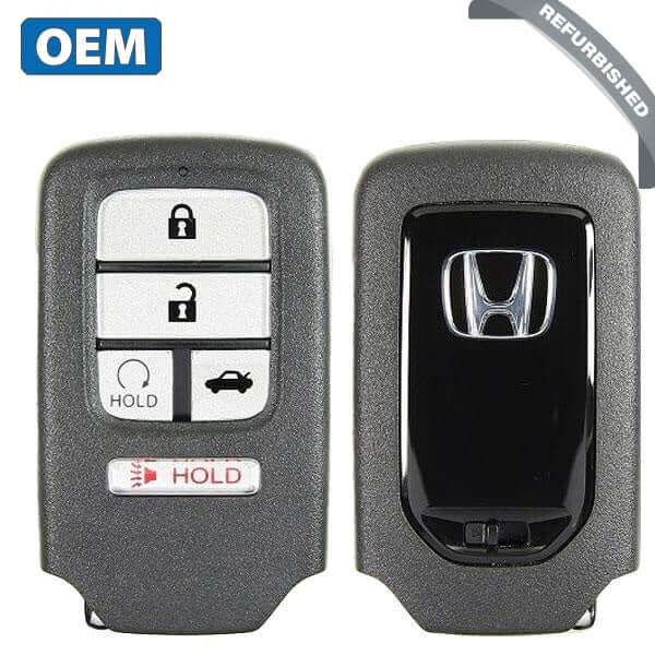 16-21 Honda: Car | 5-Button Smart Key | PN: 72147-TBA-A11 | FCC: KR5V2X | SKU: HON-41-RF | OEM Refurb