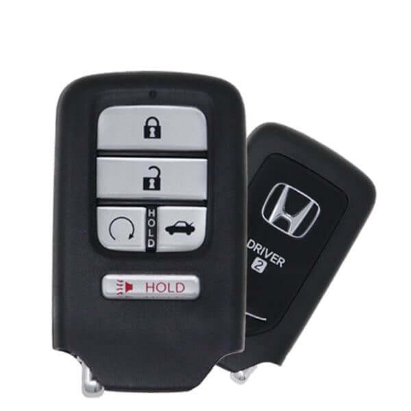 18-22 Honda: Car | 5-Button Smart Key, Driver 2 | PN: 72147-TVA-A32 | FCC: CWTWB1G0090 | SKU: RSK-HON-AA32 | OEM
