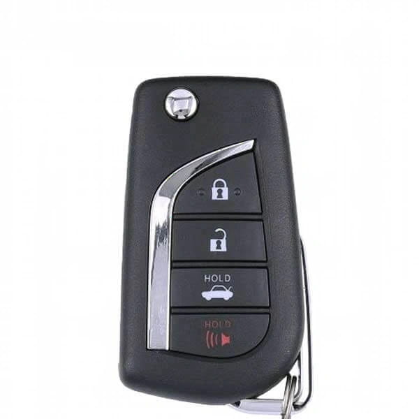 18-26 Toyota (USA): Car | 4-Button Flip Key, H Chip 4D | PN: 89070-06790 | FCC: HYQ12BFB | SKU: RFK-TOY-BFB-4 | Aftermarket