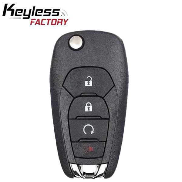 19-22 Chevrolet: Car, SUV | 4-Button Flip Key, 315 MHz | PN: 13529043 | FCC: LXP-T003 | SKU: RFK-GM-TR04 | Aftermarket