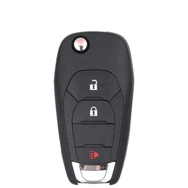 19-22 Chevrolet: Hatchback, SUV | 3-Button Remote Flip Key, 315 MHz | PN: 13522783 | FCC: LXP-T003 | SKU: RFK-GM-TR03 | Aftermarket