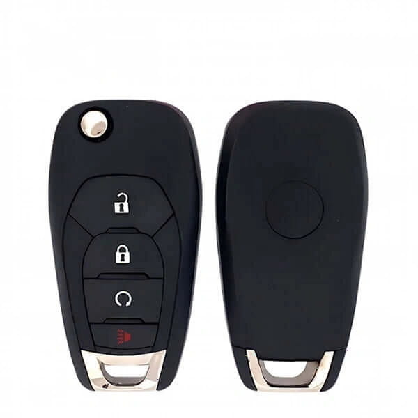 19-25 Chevrolet: Car, SUV | 4-Button Flip Key, 433 MHz | PN: 13530746 | FCC: LXP-T004 | SKU: CHV-06-AM | Aftermarket