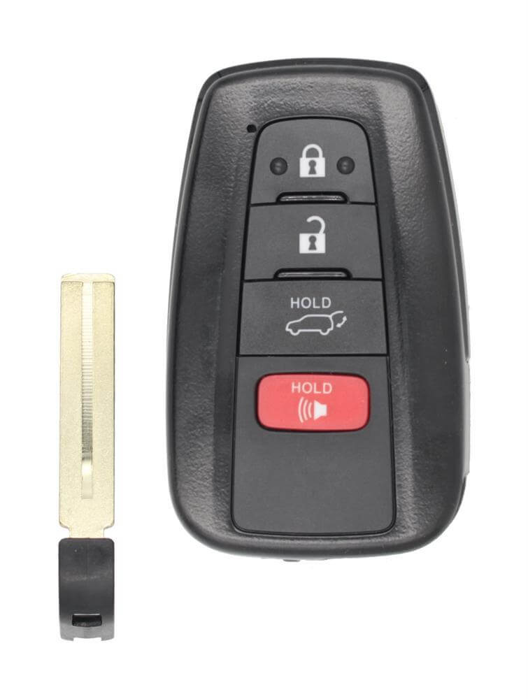 19-25 Toyota (USA): SUV | 4-Button Smart Key, Board 0351 | PN: 8990H-0R030 | FCC: HYQ14FBC | SKU: RSK-TOY-RAV19 | Aftermarket