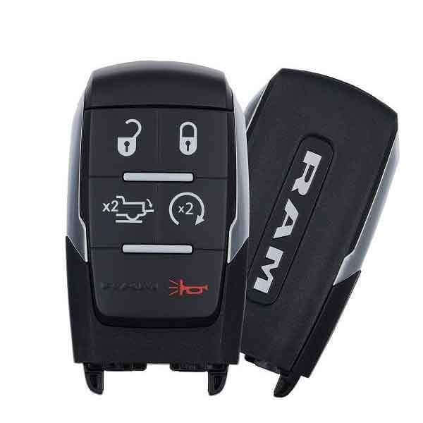 19-26 Ram 2500-5500: Truck | 5-Button Smart Key | PN: 68374994AB | FCC: GQ4-76T | SKU: RSK-DDG4994-RFB | OEM Refurb