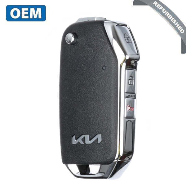 20-26 Kia: SUV | 3-Button Flip Key, with Chip | PN: 95430-R0000 | FCC: SY5SKRGE03 | SKU: KIA-95-RF | OEM Refurb