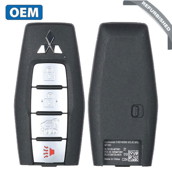 21-25 Mitsubishi: SUV | 4-Button Smart Key | PN: 8637C254 | FCC: KR5MTXN1 | SKU: RSK-MIT-054 | OEM Refurb