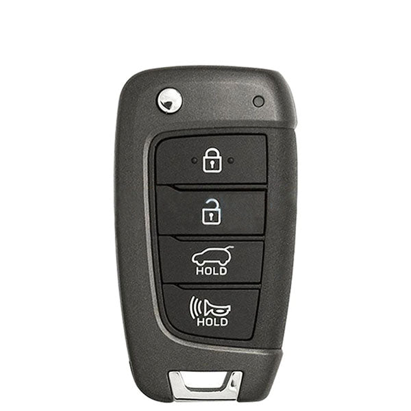 18-20 Hyundai: SUV | 4-Button Flip Key, No Chip | PN: 95430-S2100 | FCC: TQ8-RKE-4F39 | SKU: HYU-276-RC | OEM Refurb