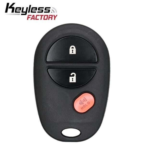 04-18 Toyota: SUV, Truck, Van | 3-Button Keyless Entry Remote | PN: 89742-AE010 | FCC: GQ43VT20T | SKU: R-TOY-20T-3 | Aftermarket