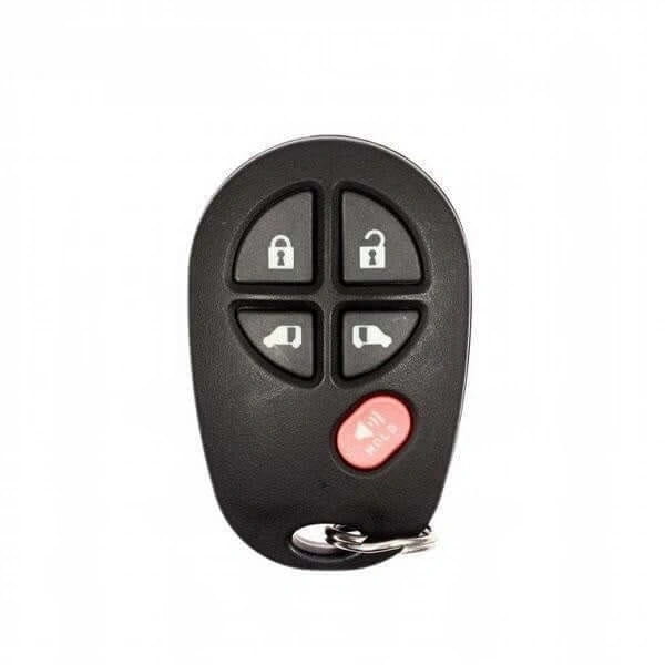 04-20 Toyota: Van | 5-Button Keyless Entry Remote | PN: 89742-AE031 | FCC: GQ43VT20T | SKU: R-T-20T-5B | Aftermarket