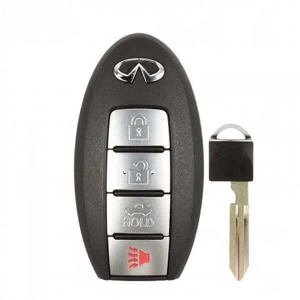 06-10 Infiniti: Car | 4-Button Smart Key | PN: 285E3-EH12A | FCC: CWTWBU735 | IC: 1788D-FWB1U735 | SKU: RSK-INF-EH12A | OEM