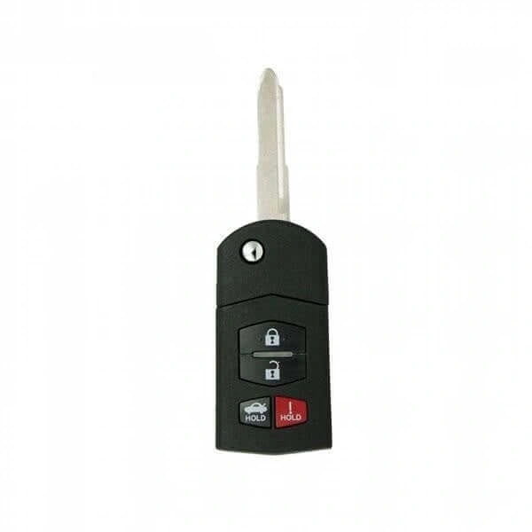 06-15 Mazda: Car | 4-Button Flip Key | PN: BBM4-67-5RY | FCC: BGBX1T478SKE125-01 | SKU: RK-MZ-SKE-4 | Aftermarket