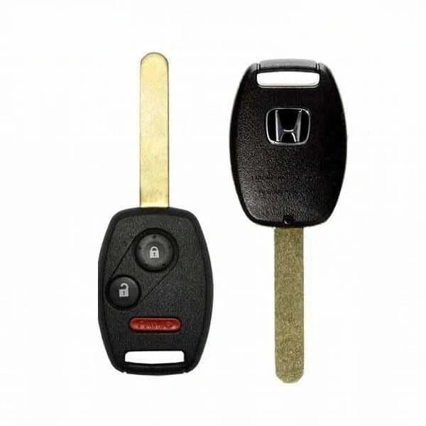 07-15 Honda: Car, SUV | 3-Button Remote Head Key | PN: 35111-SWA-306 | FCC: MLBHLIK-1T | SKU: RHK-HON013 | OEM Refurb