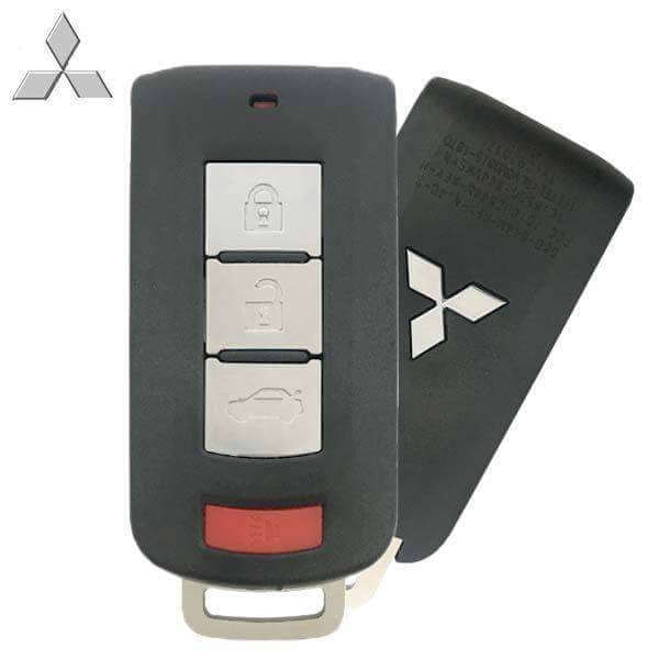 08-17 Mitsubishi: Car | 4-Button Smart Key | PN: 8637A228 | FCC: OUC644M-KEY-N | SKU: RSK-ULK058 | OEM Refurb