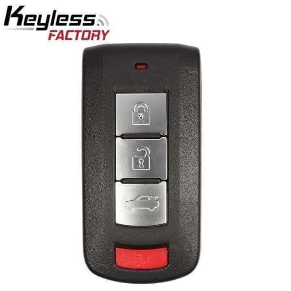 08-20 Mitsubishi: Car, SUV | 4-Button Smart Key | PN: 8637B885 | FCC: OUC644M-KEY-N | SKU: RSK-MIT-644M-4 | Aftermarket