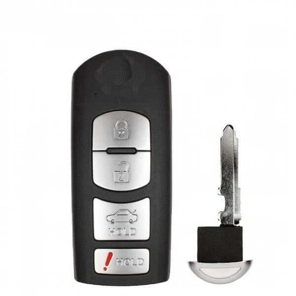 09-13 Mazda: Car | 4-Button Smart Key | PN: GSYL-67-5RY | FCC: KR55WK49383 | SKU: RSK-MZ-KR5-4 | Aftermarket