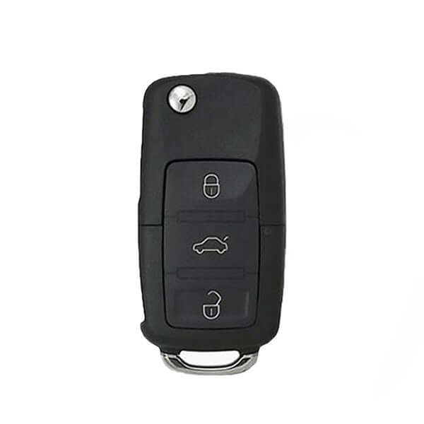 11-16 VW: Car, SUV | 4-Button Flip Key, PEPS | PN: 5K0837202AK | FCC: NBG010206T | SKU: RFK-VW-PEPS | Aftermarket