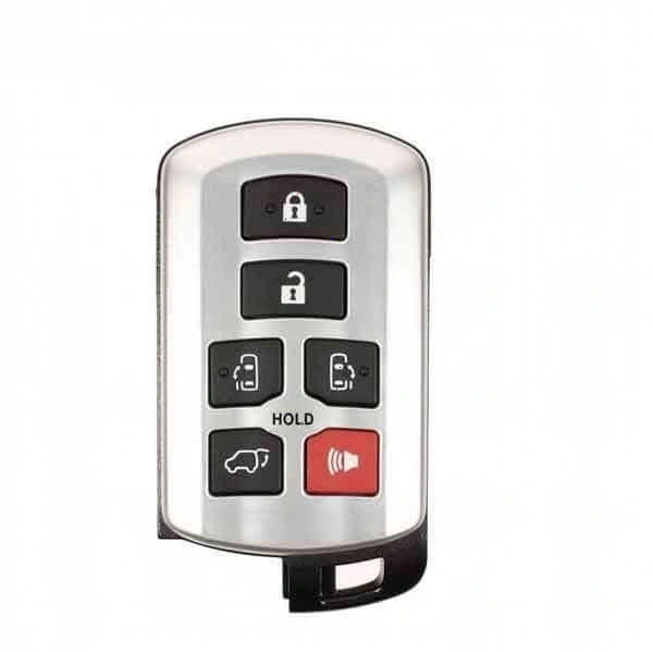 11-20 Toyota: Van | 6-Button Smart Key | PN: 89904-08010 | FCC: HYQ14ADR | SKU: RSK-TOY-SIENNA | Aftermarket