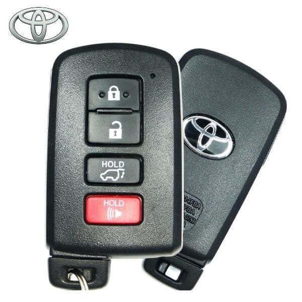 13-18 Toyota: SUV | 4-Button Smart Key, G-Board 0020 | PN: 89904-0R080 | FCC: HYQ14FBA | SKU: RSK-TOY-0R080 | OEM