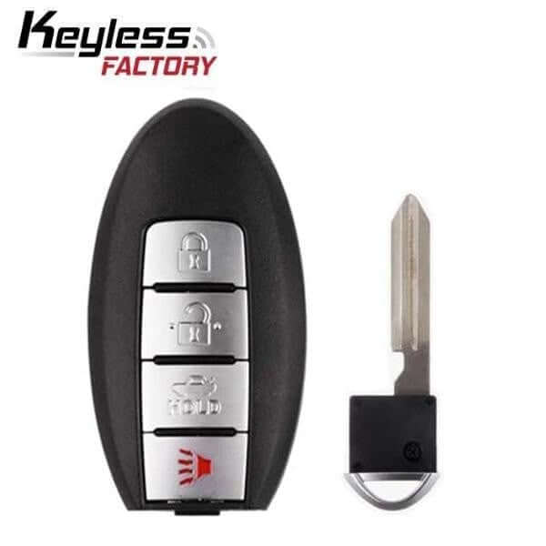 13-19 Nissan: Car | 4-Button Smart Key | PN: 285E3-3SG0D | FCC: CWTWB1U840 | IC: 1788D-FWB11U840 | SKU: RSK-NIS-SEN4 | Aftermarket