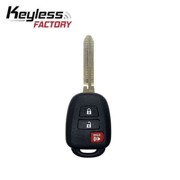 13-19 Toyota (JPN): Car, SUV, Truck | 3-Button Remote Head Key, H Chip | PN: 89070-42820 | FCC: HYQ12BDM | SKU: RHK-TOY-BDM-H-3 | Aftermarket