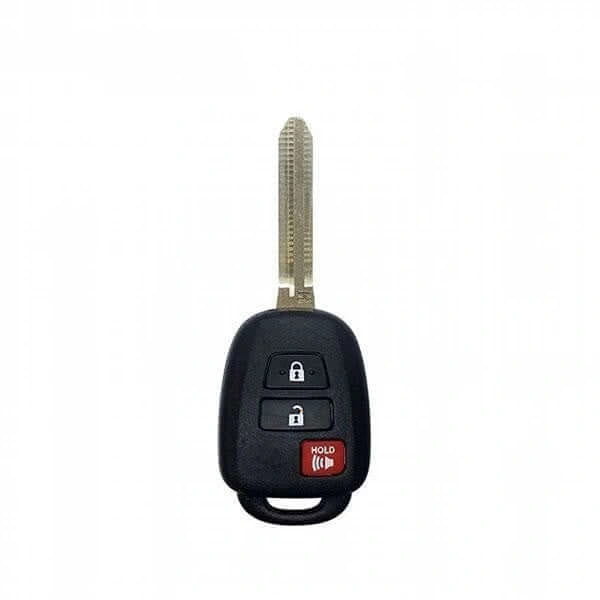 13-19 Toyota (JPN): Car, SUV, Truck | 3-Button Remote Head Key, H Chip | PN: 89070-42820 | FCC: HYQ12BDM | SKU: RHK-TOY-BDM-H-3 | Aftermarket