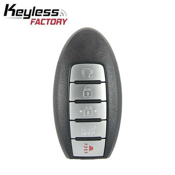 13-25 Nissan, Infiniti: SUV | 5-Button Smart Key | PN: 285E3-1LA5A | FCC: CWTWB1G744 | IC: 17880-FWB1G744 | SKU: RSK-NIS-G744-5 | Aftermarket