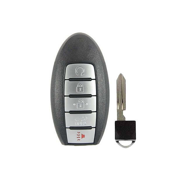 13-25 Nissan, Infiniti: SUV | 5-Button Smart Key | PN: 285E3-1LA5A | FCC: CWTWB1G744 | IC: 17880-FWB1G744 | SKU: RSK-NIS-G744-5 | Aftermarket