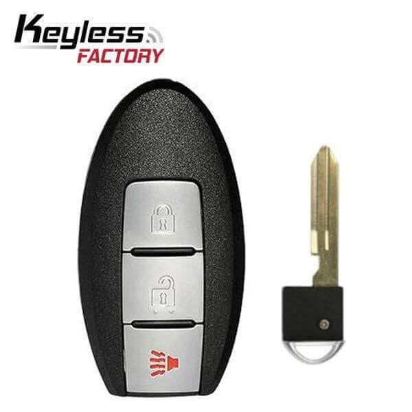 14-18 Nissan: SUV | 3-Button Smart Key | PN: 285E3-4CB1A | FCC: KR5S180144106 | IC: 7812D-S180106 | SKU: RSK-NIS-ROG3 | Aftermarket