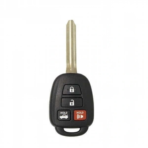 14-19 Toyota: Car, Truck | 4-Button Remote Head Key, H Chip 8A | PN: 89070-06421 | FCC: HYQ12BDM | SKU: RHK-TOY-BDM-H-4 | Aftermarket