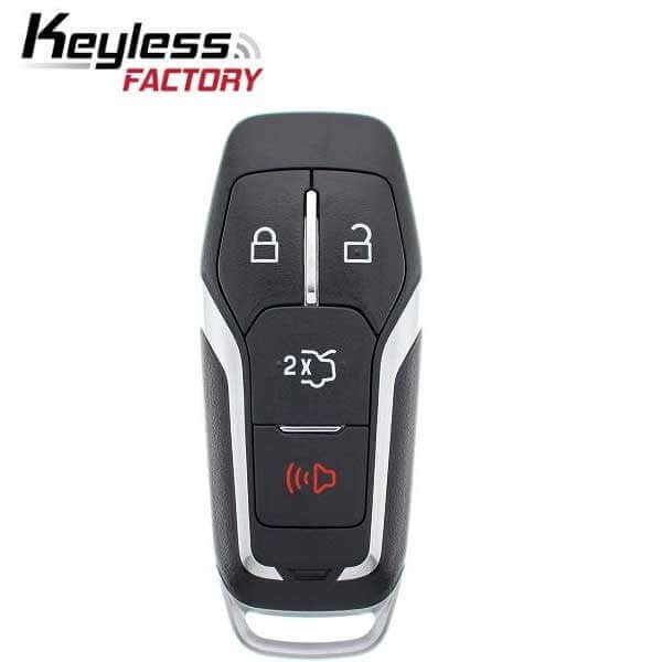 15-17 Ford: Car, SUV | 4-Button Smart Key, 315 MHz | PN: 164-R8109 | FCC: M3N-A2C31243800 | SKU: RSK-FD-84BK | Aftermarket