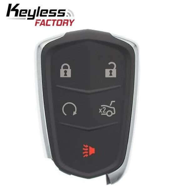 15-19 Cadillac: Car | 5-Button Smart Key, 433 MHz | FCC: HYQ2EB | SKU: RSK-CAD-8538 | Aftermarket