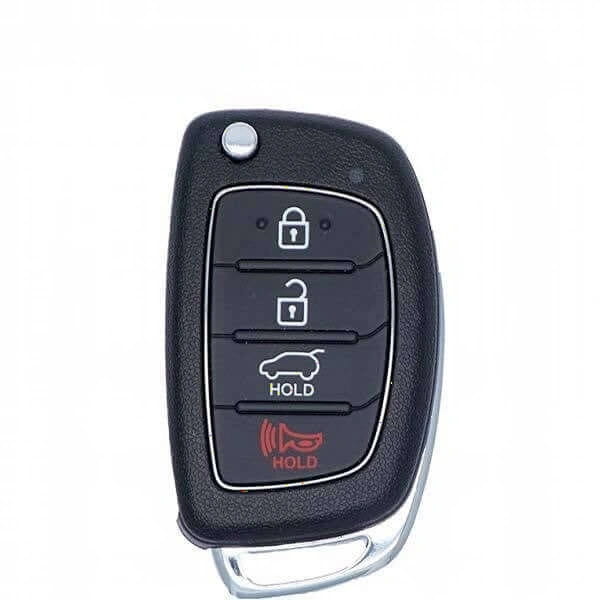 15-19 Hyundai: SUV | 4-Button Flip Key | PN: 95430-2W110 | FCC: TQ8-RKE-4F31 | SKU: RFK-HY-SNFE4 | Aftermarket
