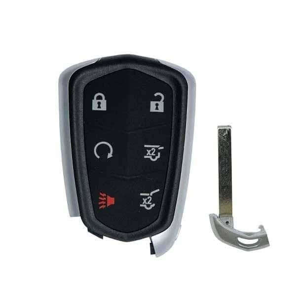 15-20 Cadillac: SUV | 6-Button Smart Key SHELL For HYQ2AB, HYQ2EB | SKU: SKS-CAD-014 | Aftermarket