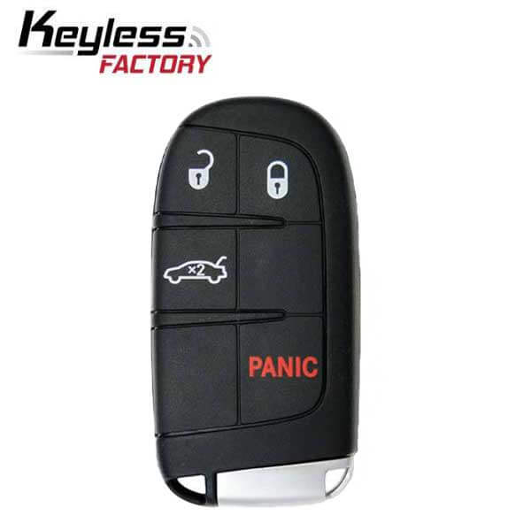 15-23 Dodge, Chrysler: Car | 4-Button Smart Key | PN: 68394196AA | FCC: M3M-40821302 | SKU: RSK-DDG-CC04 | Aftermarket